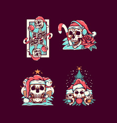 Skull Christmas Pack 3