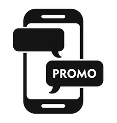 Promo Phone Store Icon Simple Sale Web