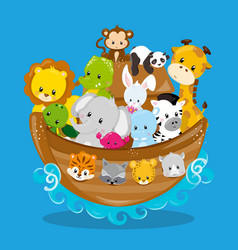 Noah Ark Animals Water Sea Safe 01