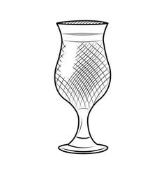 Beer Chalice Icon Sketch Style