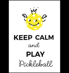 Pickle Ball Funny Poster