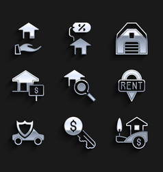 Set Search House Rent Key House With Dollar