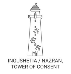 Russia Ingushetia Nazran Tower Of Consent