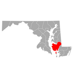 Map Dorchester In Maryland