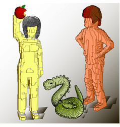 Adam And Eveadam Apple Serpent Parable History