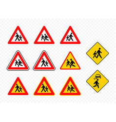 Children Road Sign Design