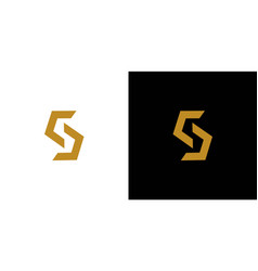 Modern And Sting S Initials Abstract Logo Design 3