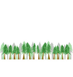 Background With Lots Of Pine Trees