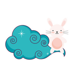 Chinese Cloud And Rabbit