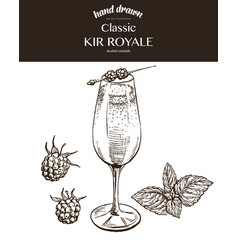 Kir Royale Sketch