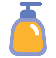 Liquid Hand Soap On A White Background