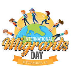 International Migrants Day Banner Design