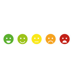 Smiley Face Emoticonsline Art Emoji Icons