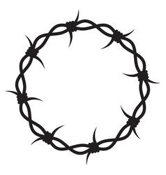 Barbed Wire Round Boundary