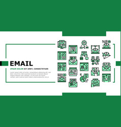 Email Marketing Internet Web Landing Header