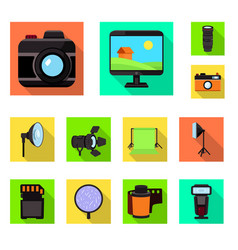 Photoshoot And Work Symbol