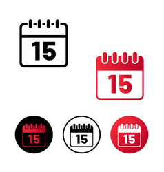 Calendar Day 15 Icon