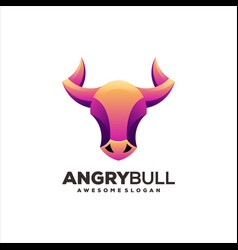 Bull Colorful Gradient Logo