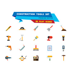 Construction Tools Icons Set