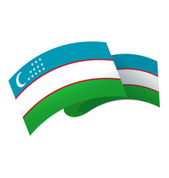 Uzbekistan Map Day Icon Cartoon