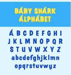 Baby Shark Alphabet