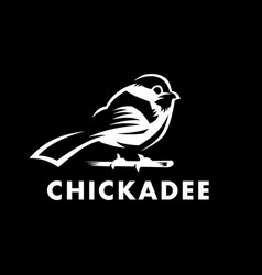 Chickadee Bird Logo Icon