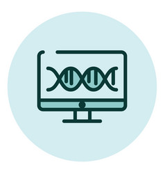 Electrobiology Science On A White Background