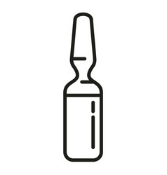 Blood Injection Bottle Icon Outline Body