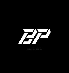 Letter Branding Bp Stylish Logo