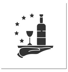 Bar Service Glyph Icon