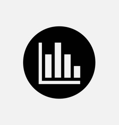 Round Bar Chart Icon