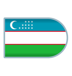 Uzbekistan Islam Icon Cartoon Flag Map