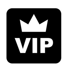 Vip Box Icon Or Very Important Person Sign