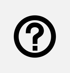 Round Question Mark Icon