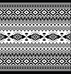 Ethnic Geometric Native American Pattern Design