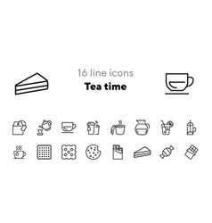 Tea Time Icons