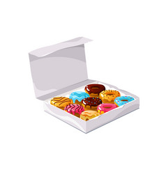 Donuts In The Box Sweet Snack Dough