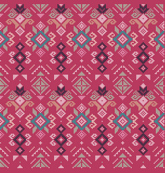 Filipino Yakan Weaving Seamless Pattern