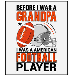 American Football T Shirt Design