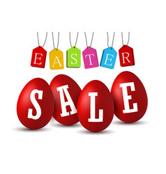 Easter Egg Text Sale Happy Eggs 3d