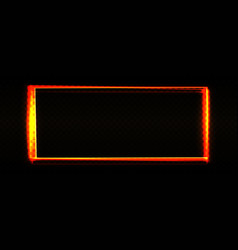 Transparent Light Effect Square Lens Abstract