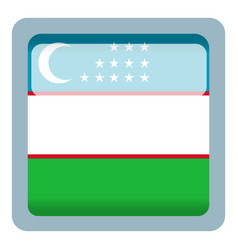 Uzbekistan Emblem Icon Cartoon Flag Map