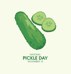 National Pickle Day Poster