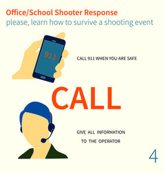 Office School Shooter Response Tips