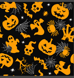 Seamless Pattern For Halloween Design