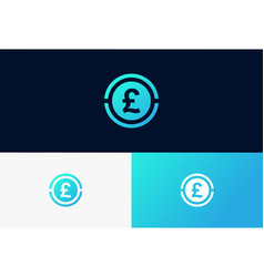 British Pound Currency Symbol Circle Icon