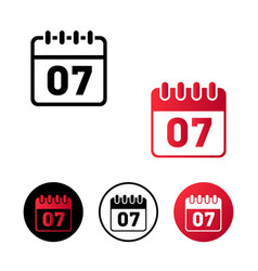 Calendar Day 7 Icon