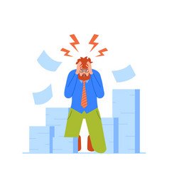 Overloaded Worker Stress And Deadline Concept