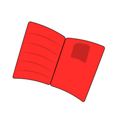 Copybook Doodle Icon Isolated