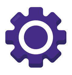 Purple Gear Cog